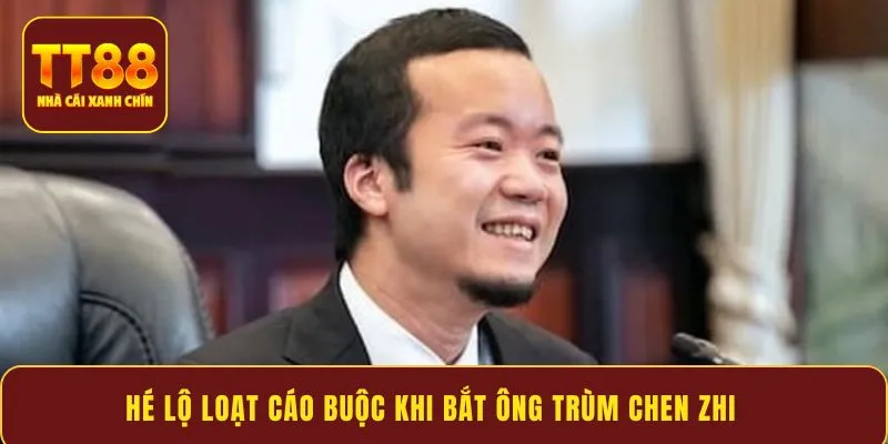Hé lộ loạt cáo buộc khi bắt ông trùm Chen Zhi